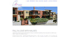Desktop Screenshot of erodios-apartments.com